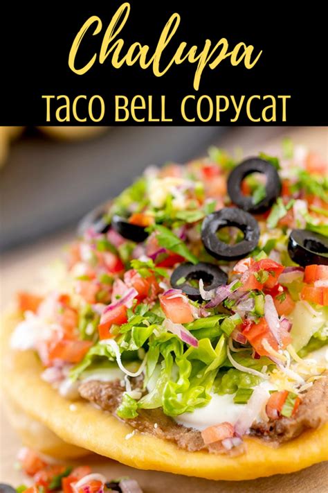 Chalupa Recipe (Copycat Taco Bell Supreme) | BellyRulesTheMind