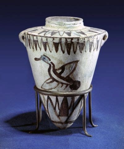 This ancient Egyptian toilet bowl has been dated to the New Kingdom ...