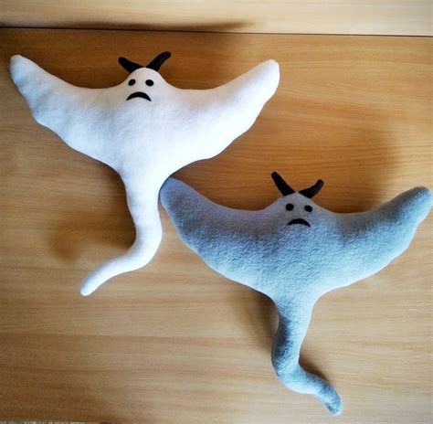 Sky Manta Plush Inspired by Trevor Henderson Sky Mantas Soft Toy ...