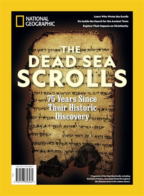 Buy National Geographic The Dead Sea Scrolls: 75 Years Since Their ...