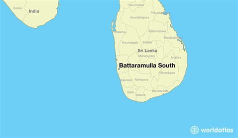 Where is Battaramulla South, Sri Lanka? / Battaramulla South, Western ...