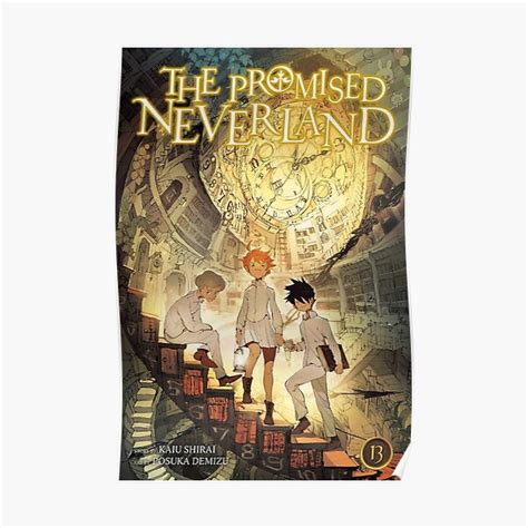 "The Promised Neverland" Poster for Sale by andrew-kagawa | Redbubble