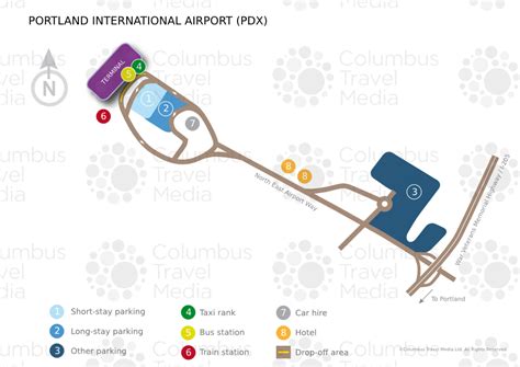 Portland International Airport Terminal Map