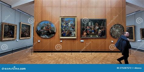 Louvre in Paris, Photo and Video. France 2023 Editorial Photography ...