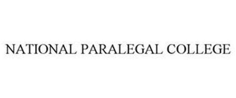 NATIONAL PARALEGAL COLLEGE Trademark of National Paralegal College, Inc ...