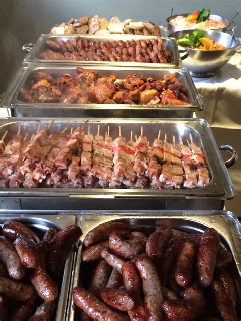 BBQ Buffet | Wedding buffet food, Buffet food, Bbq catering