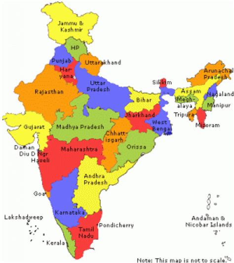 India Map Pdf With States - Printable Map