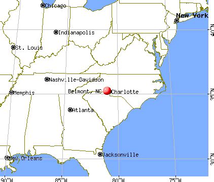 Belmont, North Carolina (NC 28012, 28056) profile: population, maps ...