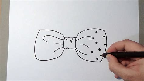 Cute Bow Tie Drawing