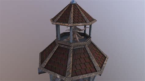 Archer Tower Level 20 3D model | CGTrader