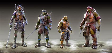 Teenage mutant ninja turtles 2014 concept art - acetoiron