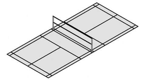 Badminton court ground details 3d model revit file - Cadbull ...