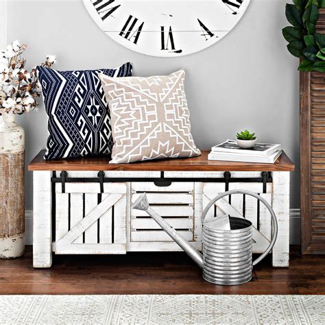 23 Cute Farmhouse Bench with Storage - Home, Decoration, Style and Art ...