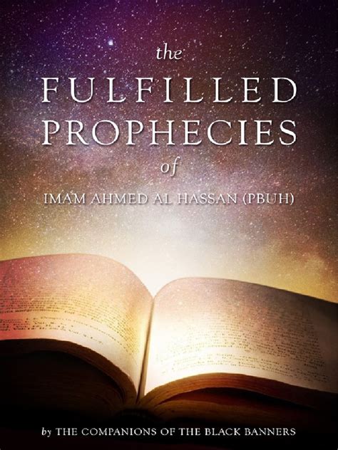 Fullfilled Prophecies of Imam Ahmed Al-Hassan (Pbuh) | PDF | Prophets ...