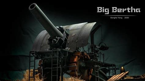 Big Bertha Artillery Gun 'Inspirations' by Songhe Yang | Armorama™