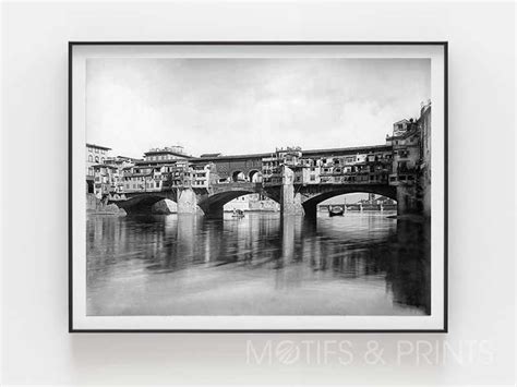 Ponte Vecchio Old Bridge – Motifs and Prints