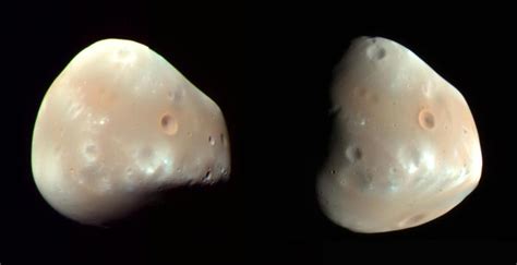 Mysterious moons Phobos and Deimos formed from the same body, say ...