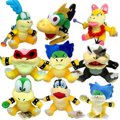 Aliexpress.com : Buy 1Pcs Super Mario bros Koopalings Plush Toys Wendy ...