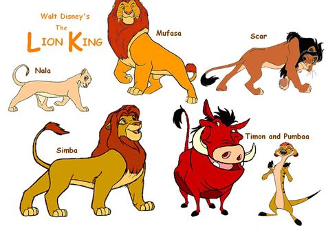 Lion King 4 Characters