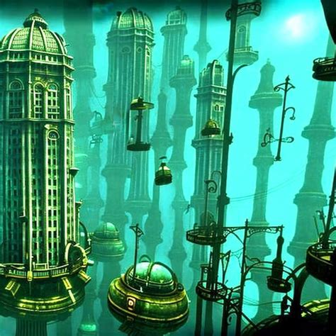 bioshock underwater city | OpenArt