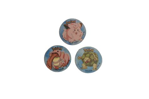 Pokémon Collection Tazos “3 Count” – Retro Hunts