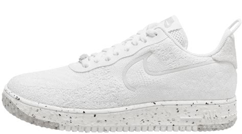 Nike Air Force 1 Crater Flyknit Next Nature "Triple White" DM0590-100 ...