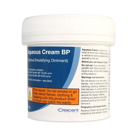 Aqueous Cream BP 500g – Crescent Pharma