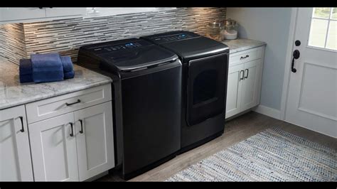 Samsung washer and dryer installation - YouTube