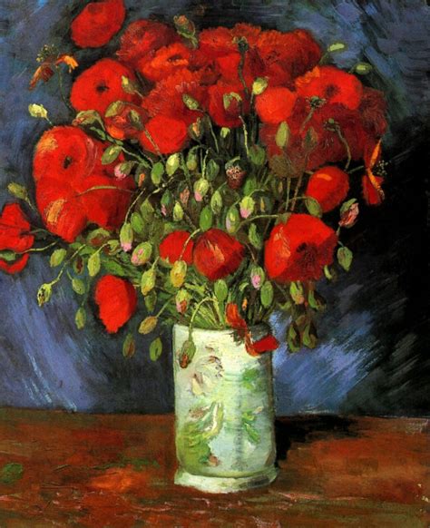 Poppies, Van Gogh's Field with Poppies | Van Gogh Gallery