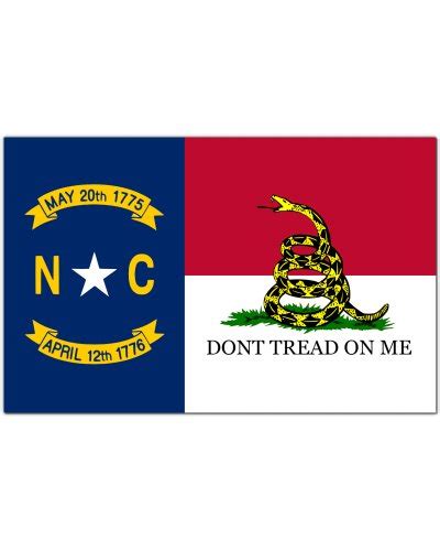 North Carolina Dont Tread On Me premium bumper sticker