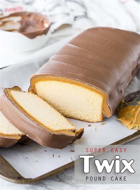 Super Easy Twix Pound Cake - I Wash... You Dry