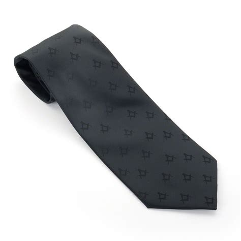 Freemasons Black 100% Silk Masonic Tie | eBay