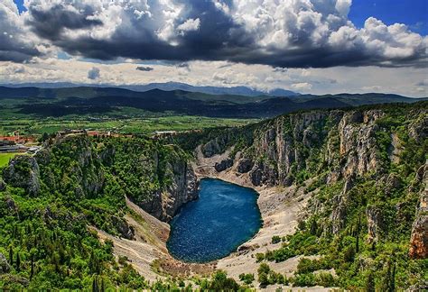 The Colorful Blue Lake of Croatia