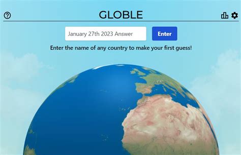 Globle Game January 27, 2023 Answer and Hints Today - Fortnite Insider