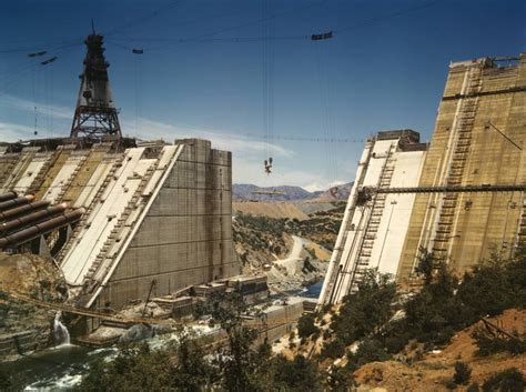 Photo Of Shasta Dam Being Built In 1942 – Parsons Realty