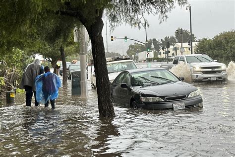 Pacific storm dumps heavy rains, unleashes flooding in California ...