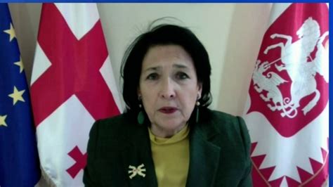 Georgian President Salomé Zourabichvili Speaks With I24NEWS - i24NEWS