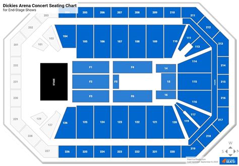 Dickies Arena Seating Charts - RateYourSeats.com