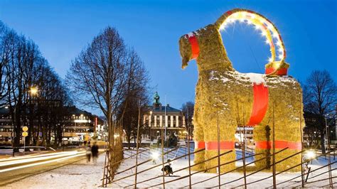 Gavle Goat and the Swedish city's battle to stop vandals burning down ...