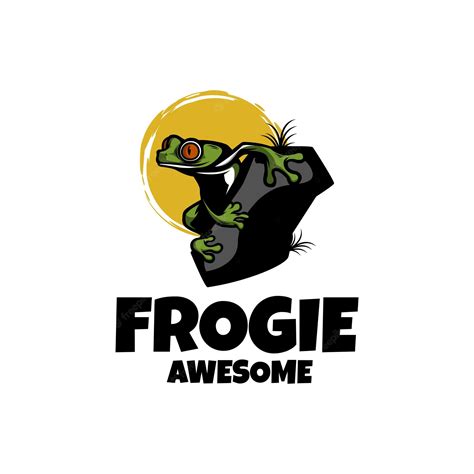 Premium Vector | Frog logo