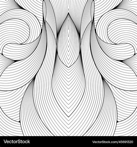 Abstract linear pattern Royalty Free Vector Image