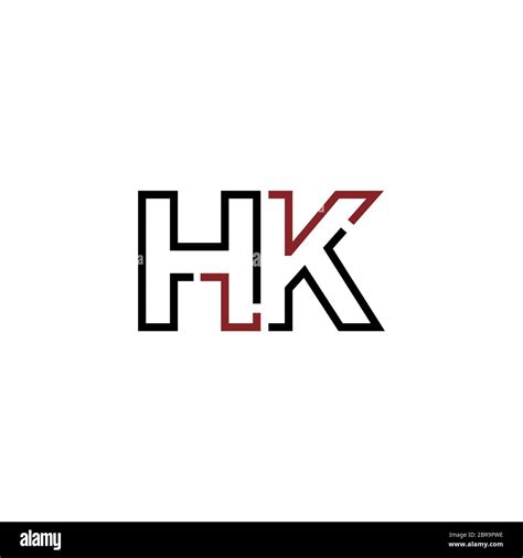 Letter hk logo hi-res stock photography and images - Alamy