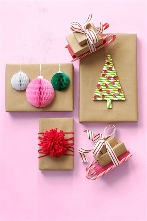 45 Easy Christmas Gift Wrapping Ideas - Unique DIY Holiday Gift Wrap