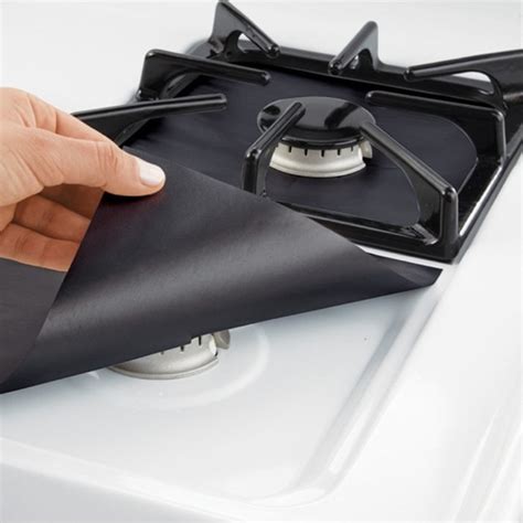 Alas Cover Kompor Reusable Stovetop Burner Protector 27x27cm 4PCS - CM ...