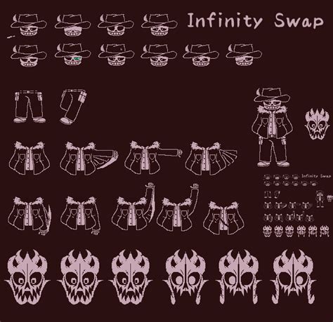 infinite swap sans sprite sheet v1 by Oldcoinmania64 on DeviantArt