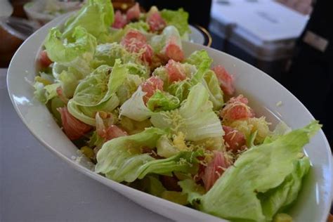 Pomelo Salad Honey Mustard Dressing Recipe