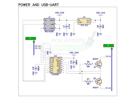 ESP32 CP2102 Programmer Schematic PCB Artists, 58% OFF