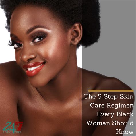 Taking care of your skin is a must for black women to allow your ...