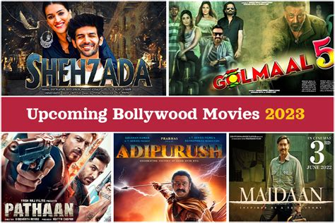 Upcoming Bollywood Movies in 2023