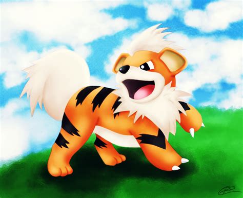 Growlithe | Gardie by Ro-Arts on DeviantArt